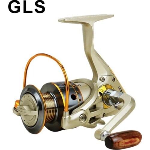 2020 GLS Brand JX Series 12BB Wire Cup Metal Interchangeable Spinning Wheel Fishing Reel