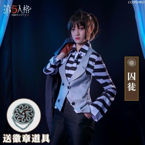 Anime! Identity V Luca Balsa Deacons Coffee Game Suit Uniform Cosplay Costume Halloween Party Outfit Dailydress For Men 2021 NEW