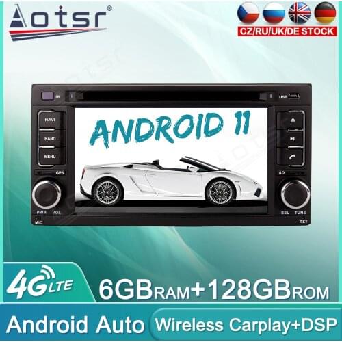 Android 11 128GB Car Radio Multimedia Player For Subaru Forester Impreza 2008-2013 GPS Navigation Auto Stereo Head Unit Carplay