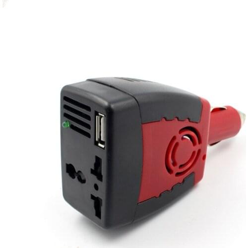 150W vehicle inverter 12V to 220V power converter booster USB2.1A