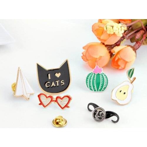 BONJEAN Wedding Banquet Accessories Brooches Silk Scarf Jewelry Accessories Gift For Women Cute Heart Silk Scarf Cactus Jewelry