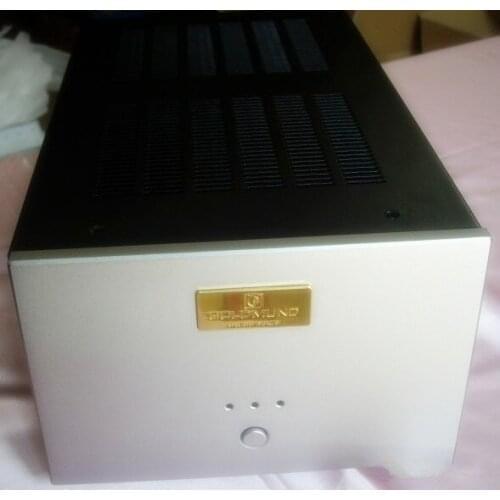 Case215*140*380mm Imitation Gawain amplifier chassis/Mono amplifier chassis/After the amp chassis/Iron aluminum chassis/AMP case