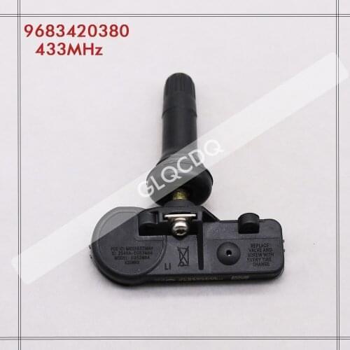 FOR 2008-2013 PEUGEOT 3008 (OU) TPMS 433MHz TIRE PRESSURE SENSOR TPMS PEUGEOT TIRE AIR PRESSURE SENSOR 9683420380 9673860880