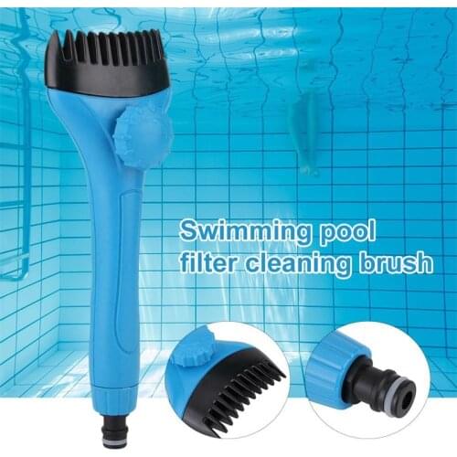 Swimming Pool Filter Cleaner Extends life Mini Handheld cleaning Brush deep clean outdoor Hot Tubs Clean Accessories Garden