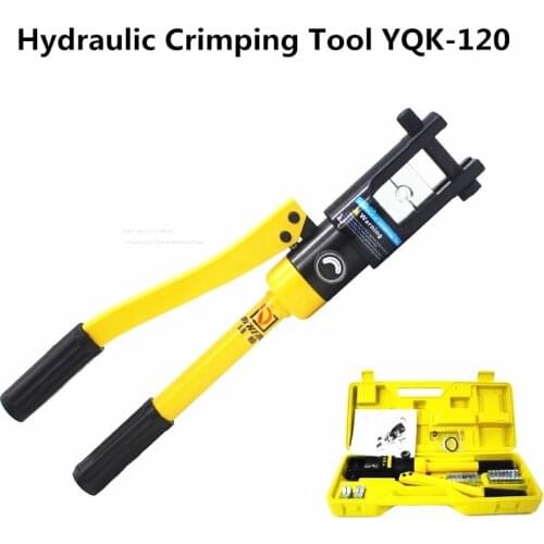 Hydraulic Crimping Plier 10-120mm 2 Range Hydraulic Crimping Tool YQK-120