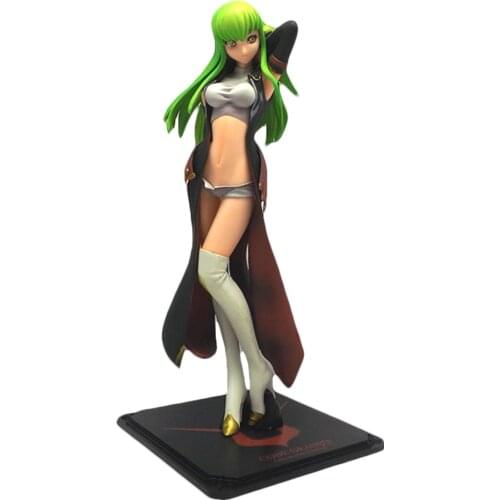 GK Japan Cartoons CODE GEASS Lelouch Of The Rebellion C-C Anime Figure Desktop Decoration PVC One Piece Figures Kids Of Toys