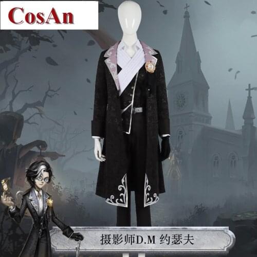Hot Game Identity V Joseph Desaulniers Cosplay Costume Photographer 3th Anniversary Uniform Party Role Play Clothing Custom-Make