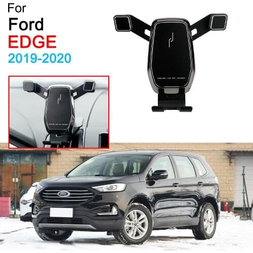 Gravity Car Phone Holder Dedicated Air Vent Mount Clip Clamp Mobile Phone Holder for Ford Edge Accessories 2019 2020