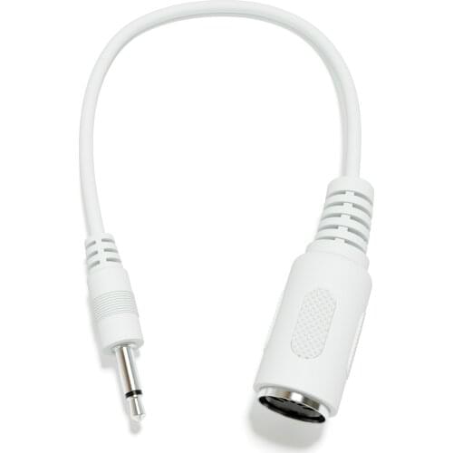 MIDI Adapter Breakout Cable - C-3.5mm - Mono Audio Jack to DIN Female
