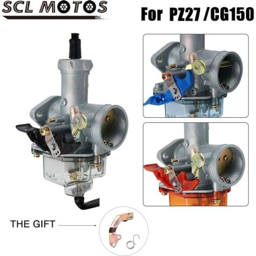 PZ27 carburetor with Transparent float chamber