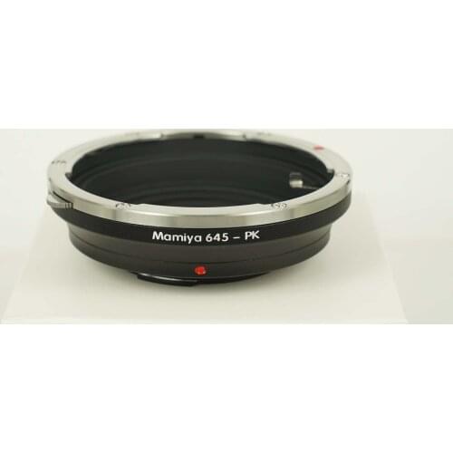 Adapter Ring for m645 Mamiya 645 Lens To pentax pk mount K10D K20D K200D K-5 K-7 K-M K-R K-X camera
