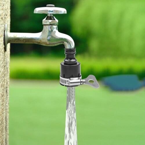 Durable Universal Water Faucet Adapter Plastic Hose Fitting Hose Irrigation Garden Suit For 13-24mm