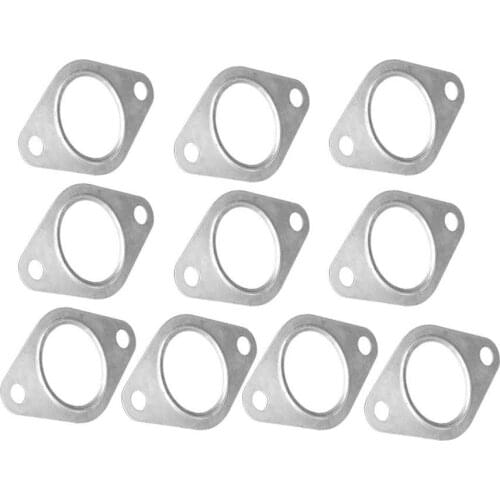 10pcs Stainless Steel Gasket Universal Replacement Parts for 38mm/1.5in Wastegate