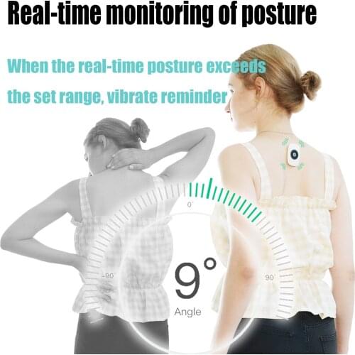 APP Intelligent Back Posture Corrector Shoulder Training Belt Correction Humpback Massager Device Pain Relief Health Care Tools