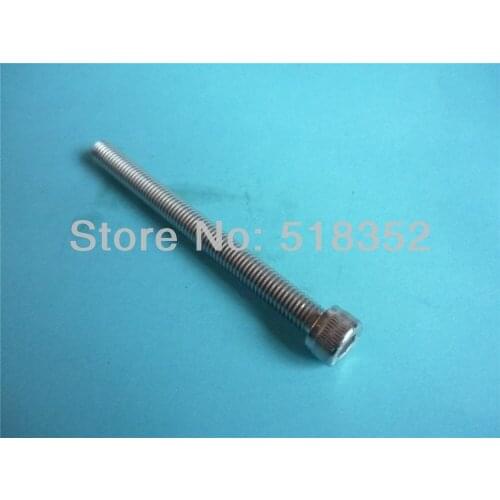M8 x 85/ 90mm DOUBLE SHENG 304 Stainless Steel Screw with Cylinder Head Inner Hexagon for EDM Wire Cutting Machine Accessaries