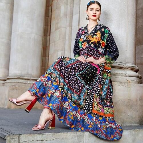 ZUOMAN 2021 summer new soft purple stylilsh embroidery large size loose dress for women vintage beach dresses with under strap