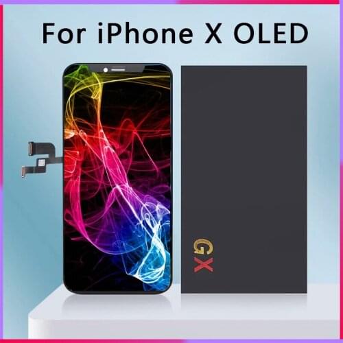 Grade AAA Quilty OLED For iPhone X XR XS LCD Display Replacement Screen With Touch Digitizer Assembly Free Shipping