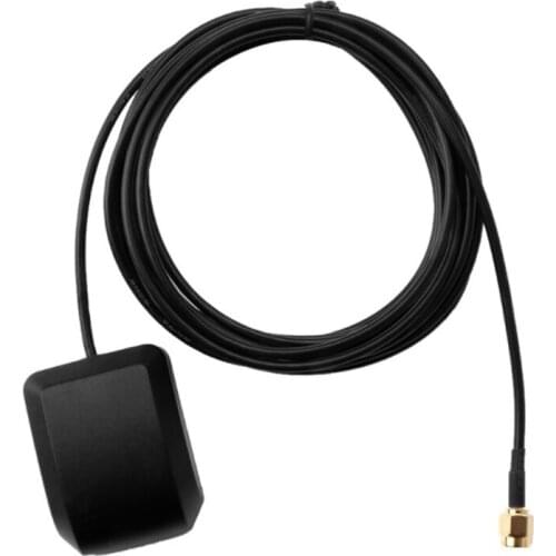1pc External GPS Dual Antenna, High Precision Active Patch Ceramic Antenna, Suitable For Car Dashboard Dvd Audio Head Unit