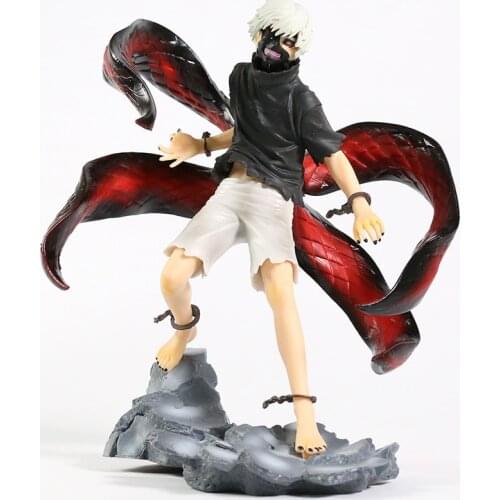 20cm Anime Tokyo Ghoul kaneki Ken PVC Figure Handsome Hand-made Statue Decoration Collection Model Toy Gift Brinquedos