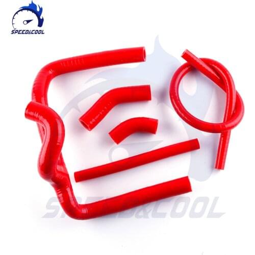 Motorcycle Silicone Radiator Coolant Hose Kit For Honda CR250 CR 250 2002-2007 High Performance Pressure Temperature