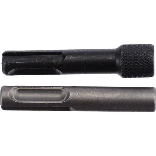 2pcs/set 1/4'' Hex Shank Screwdriver Holder Drill Bit Adaptor Converter Socket Nut Impact Driver for SDS Hammer Drilling Tool