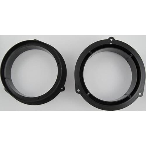 6.5 Inch Speaker Adapter Spacer Horn Pad Mounts Audio Modification Bracket For Audi Q5 2010 2011 2012 2013 2014 2015 Rear Door