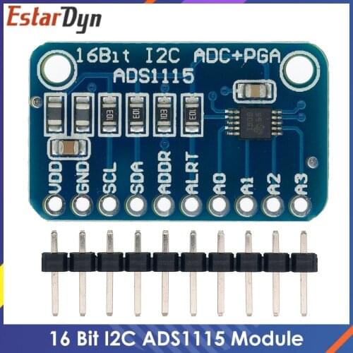 I31 ADS1115 ADC ultra-compact 16-precision ADC module development board