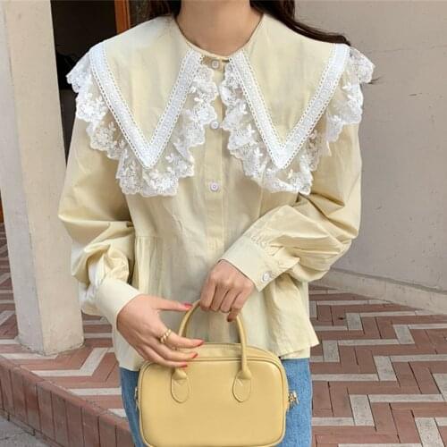 Alien Kitty Yellow Blouses