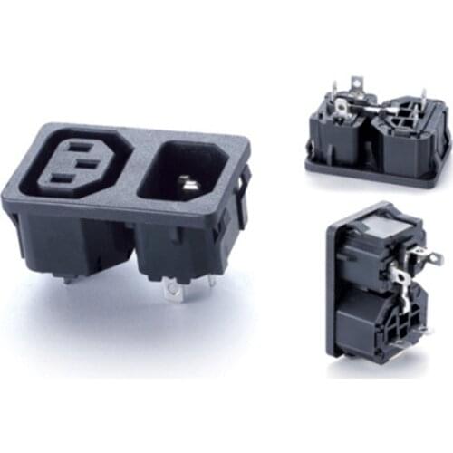 20 pcs/lot UPS Power Outlet IEC INLET AC power socket