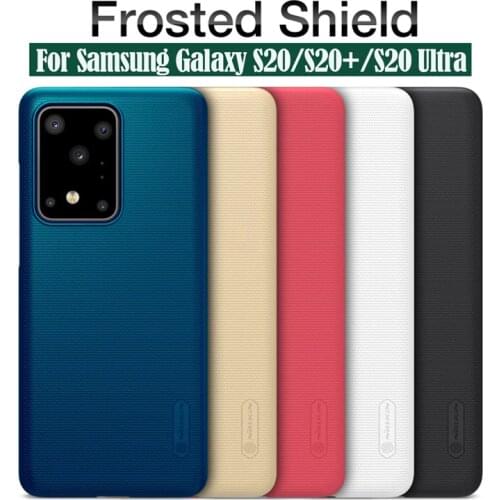 For Samsung Galaxy S20 Ultra S20+ Plus 5G Case Nillkin Super Frosted Shield Hard PC Back Cover Protector Case for Samsung S20