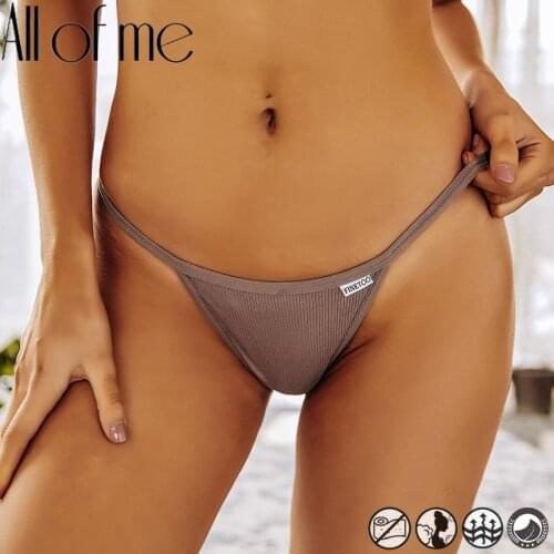 Cotton Underwear Sexy G-string Womens Lingerie Panties Female Underpants Briefs Thong Intimates T-Back Pantys Cotton Panties