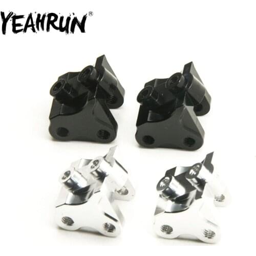 YEAHRUN Shock Link Mount Aluminum Alloy Lower Shock Connection Code for 1/10 Axial SCX10 II 90046 Upgrade Parts