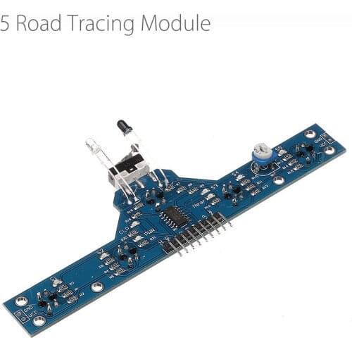 5 Road Tracing Module Tracing Sensor Module 5 Functions Intelligent Vehicle Control Module