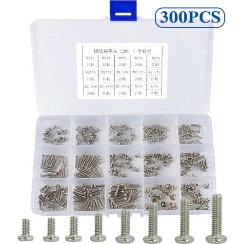 Luchang Laptop Notebook Nickel Screws Set Computer Electronic Digital Mini Mechanical Assortment Repair Kit Hardware