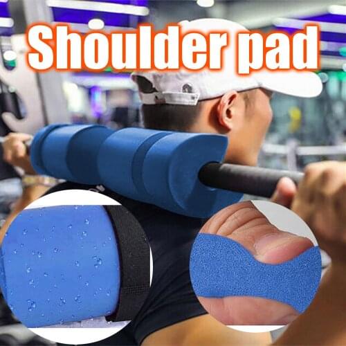 2021 New Portable Fitness Equipment Squat Protective Gear Foam Barbell Pad Weightlifting Neck Pad Shoulder Pad Fitnesaccessories