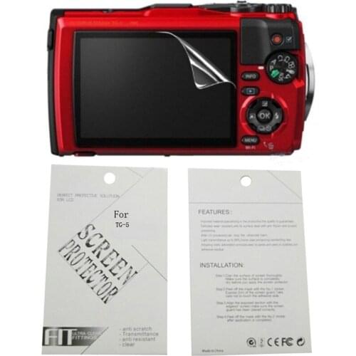 20piece New Soft Camera screen protection film For OLYMPUS E-P5 E-PL5 E-PL6 E-PL7 E-PL8 E-PL9 PEN-F TG-3 TG-5 WG-5GPS XZ-2 XZ-10