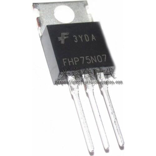Original new 5pcs/ FHP75N07 75A/70V TO-220