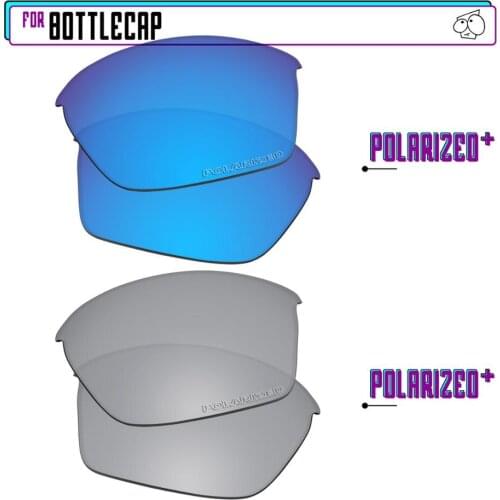 EZReplace Polarized Replacement Lenses for - Oakley Bottlecap Sunglasses - Sir P Plus-BluePPlus