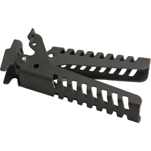 Portable Bowl Holder Dish Clamp Pot Pan Gripper Clip Hot Dish Plate Bowl Clip Retriever Tongs Silicone Handle Camping Gripper