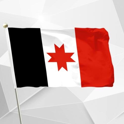 Russia Udmurtia Flag 150X90cm (3x5FT) 120g 100D Polyester Double Stitched High Quality Free Shipping