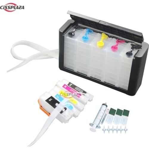 CISSPLAZA T2621 26XL Luxury CISS CIS Ink System compatible for epson XP-600 XP-605 XP-700 XP-800 XP-510 XP-615 XP-610 XP-605