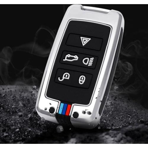 High Quality Car Key Case Holder Keychain For Land Rover Range Rover Discovery 5 Sport 2018 2019 For Jaguar XEL E-PACE 2019