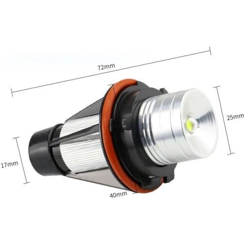 10W Angel Eyes 2pcs LED Bulbs E63 E65 For BMW Halo Parts & Accessories