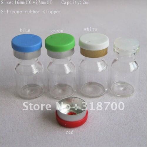 1500/lot 2ml glass vial with flip cap, mini glass bottle,sample vial, 3ml,5ml till 30ml is available