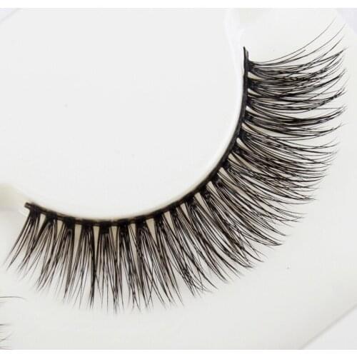 3 pairs eyelashes Natural long eyelashes 3D mink false lashes Natural long resable fake lashes soft false eyelashes make up tool