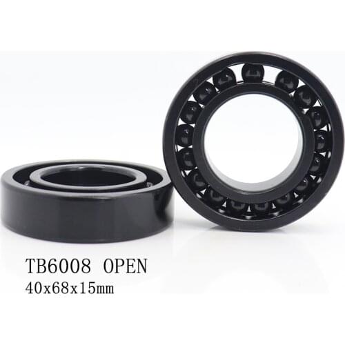 6008 High Temperature Bearing 40*68*15 mm ( 2 Pcs ) 500 Degrees Celsius Full Ball Bearing