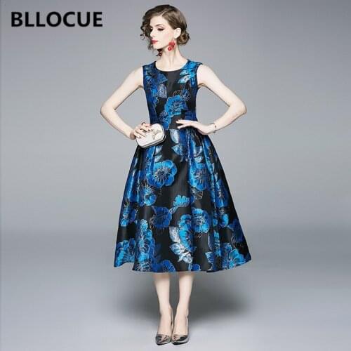 BLLOCUE Wide Summer Dresses