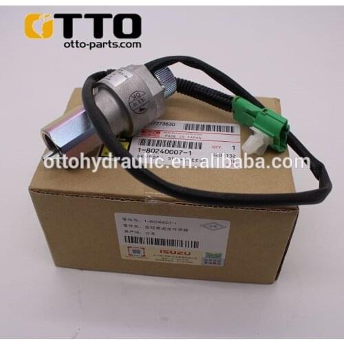 6WA1 Japan Original Genuine Excavator Parts Engine Diesel Speed Sensor 8-97328058-0 897328-0580 8973280580