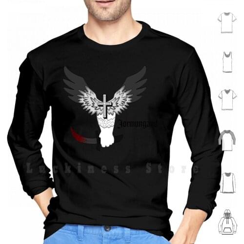 Jormungand-Valmets Tattoo Hoodie Long Sleeve Jormungand Anime Valmet Blood Arms Hcli Tattoo