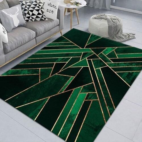 Entrance Doormat Geometric Large Carpets for Living Room Modern Floor Parlor Mat Washable Area Rugs for Bedroom Bath Kichen